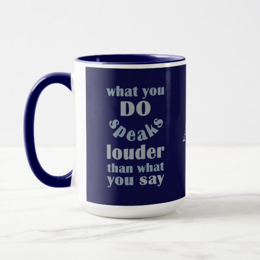 Doe versus zeg de mokken van het douanemonogram (Links)