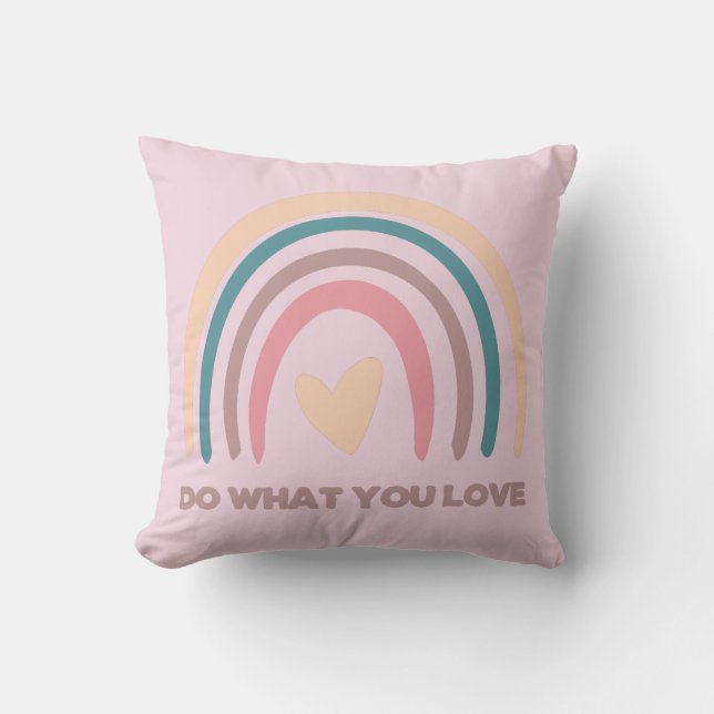 Doe waar je van houdt kussen (Voorkant)