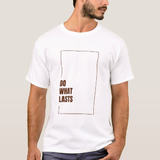 DOE WAT BLIJFT T-SHIRT