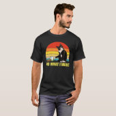 Doe wat ik wil dat Tuxedo Cat Coffee Cup Funny T-shirt (Voorkant volledig)