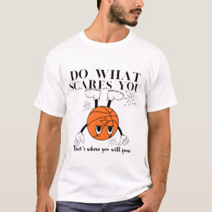 Doe wat je bang maakt t-shirt
