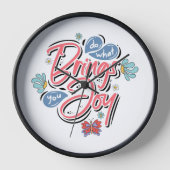 Doe wat je brengt Joy Floral en Butterfly quote (Voorkant)