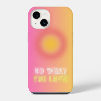 Doe wat je leuk vindt Aura Phone Case iPhone 14 Hoesje