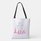 Doe wat je liefhebt 2 tote bag (Achterkant)