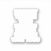 doe wat je moet doen totdat je niet kunt doen wat sticker (Voorkant)