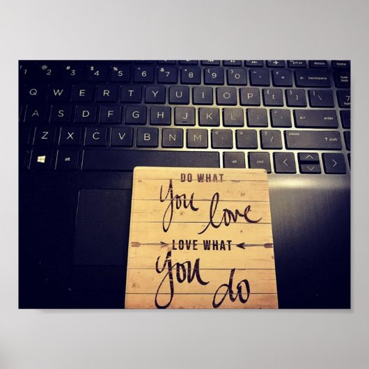 DOE WAT U VAN POSTER HOUDT (Voorkant)