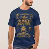 Doe wat u wilt met Paraprofessional Spirit Board T-shirt (Voorkant)