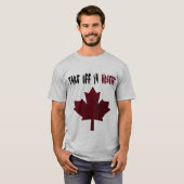 Doe Ya Hoser uit! Shirt (Voorkant volledig)