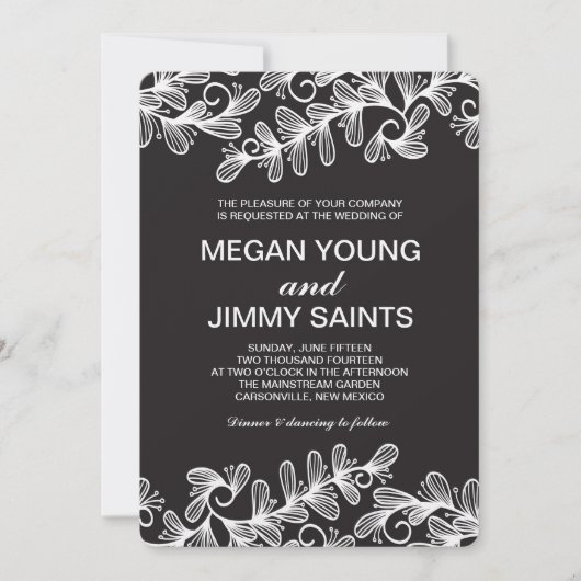 doedele zwenkblad kaart (Voorkant)