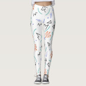 "Doedelen" Leggings (Voorkant)