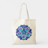 Doedelen op het symbool van Abundancel Bliss Tote Bag (Achterkant)