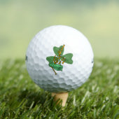 doedelzak Shamrock Golfballen (Insitu Shirt)