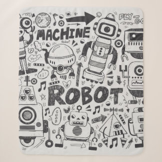 doedle robot element , illustrator line tools teke sherpa deken