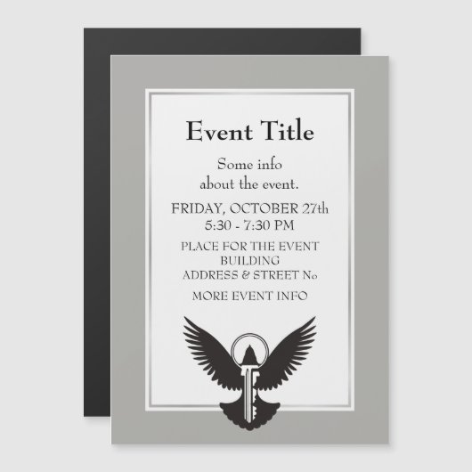 Doef met Sleutel (Voorkant / Achterkant)