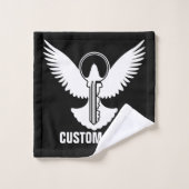 Doef met Sleutel Bad Handdoek (Wasdoekje)