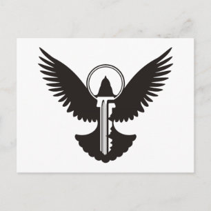 Doef met Sleutel Briefkaart