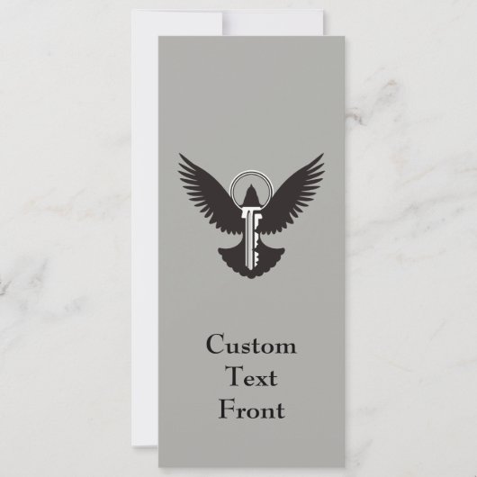 Doef met Sleutel Kaart (Voorkant)