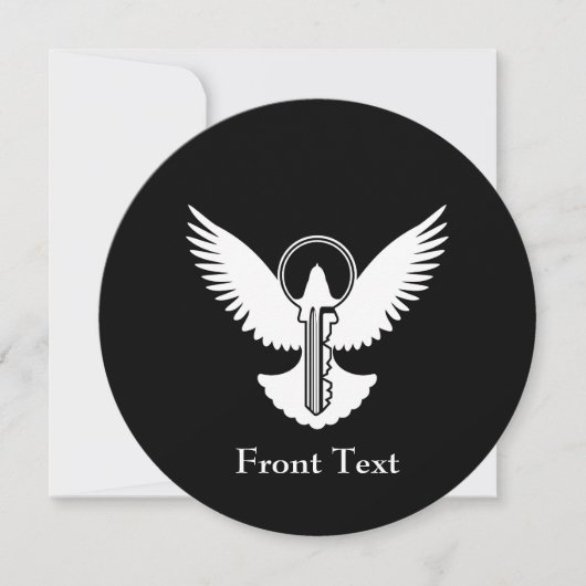 Doef met Sleutel Kaart (Voorkant)