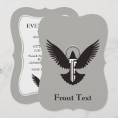 Doef met Sleutel Kaart (Voorkant / Achterkant)