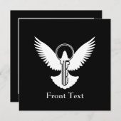 Doef met Sleutel Kaart (Voorkant / Achterkant)