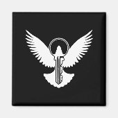 Doef met Sleutel Magneet (Voorkant)