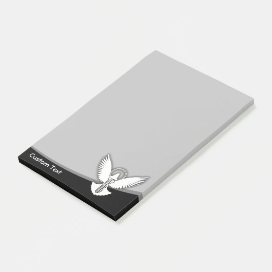 Doef met Sleutel Post-it® Notes (Schuin)