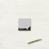 Doef met Sleutel Post-it® Notes (Op bureau)