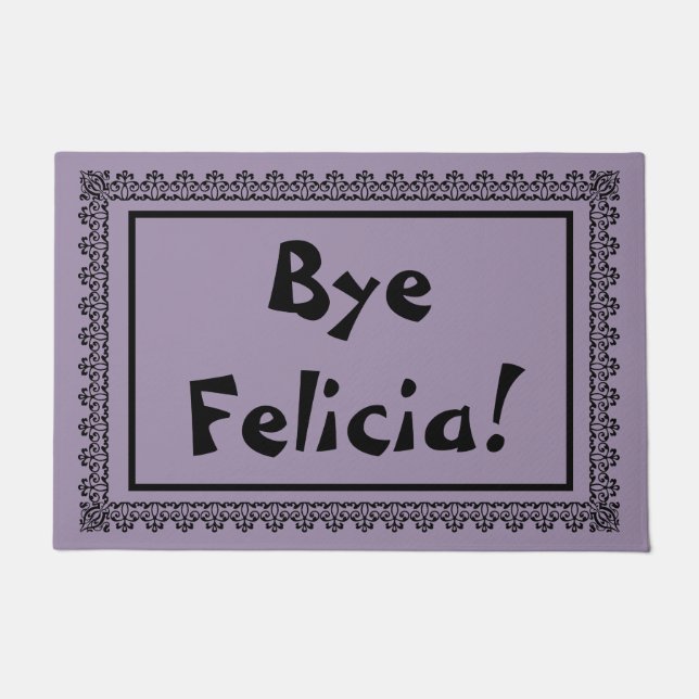Doei Felicia Door Mat (Voorkant)