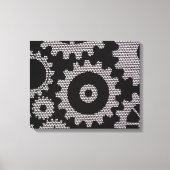 doek met maaswijdte canvas afdruk (Voorkant)