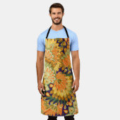 doekpatroon: close-up textuur. schort (Gedragen)