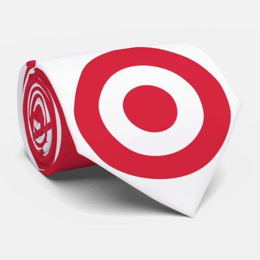 Doel Bullseye stropdas - Stropdas (Opgerold)