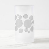 Doel, gekleurde cirkels matglas bierpul (Center)