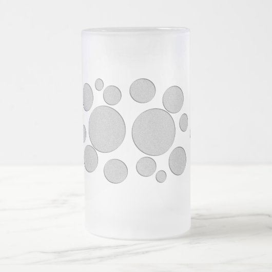 Doel, gekleurde cirkels matglas bierpul (Center)