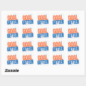 Doel Getter Vierkante Sticker (Vel)