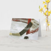 doel in ijshockey kaart (Gele Bloem)