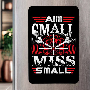 Doel Kleine Miss Small - Dart Fan Magneet