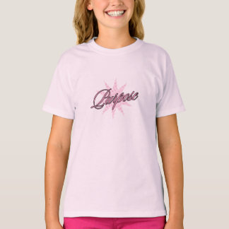 Doel Minimale Script Esthetische Motivatie T-shirt