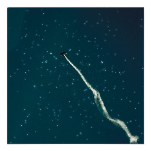 Doel naar sterren perfect poster (Voorkant)