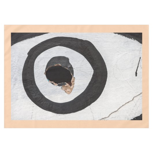 doel scheurt omhoog tafelkleed (Voorkant (Horizontaal))