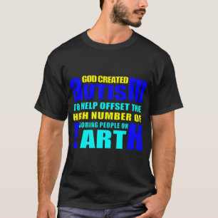 doel van autisme t-shirt