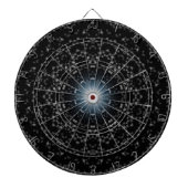 Doel van het Stars Silver Kaleidoscope Dart Board Dartbord (Voorkant)