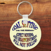 Doel: Verwacht niets Sleutelhanger (Voorkant)