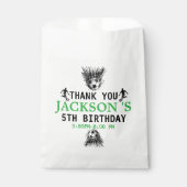 Doel! Voetbal 5e verjaardag Bedankzakje (Voorkant)