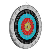 Doeldartboard voor boogschieten dartbord (Voorkant Links)