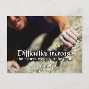 Doelen Motivatie Briefkaart