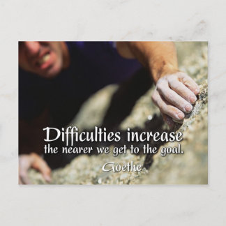 Doelen Motivatie Briefkaart