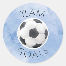 Doelen of Bows team doelen Ronde Sticker