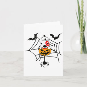 Doelen teamlid Halloween kostuum cadeau voor vrouw Kaart