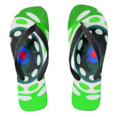 Doelen zomer mode teenslippers (Voetbed)