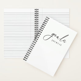 doelenjournaal notitieboek